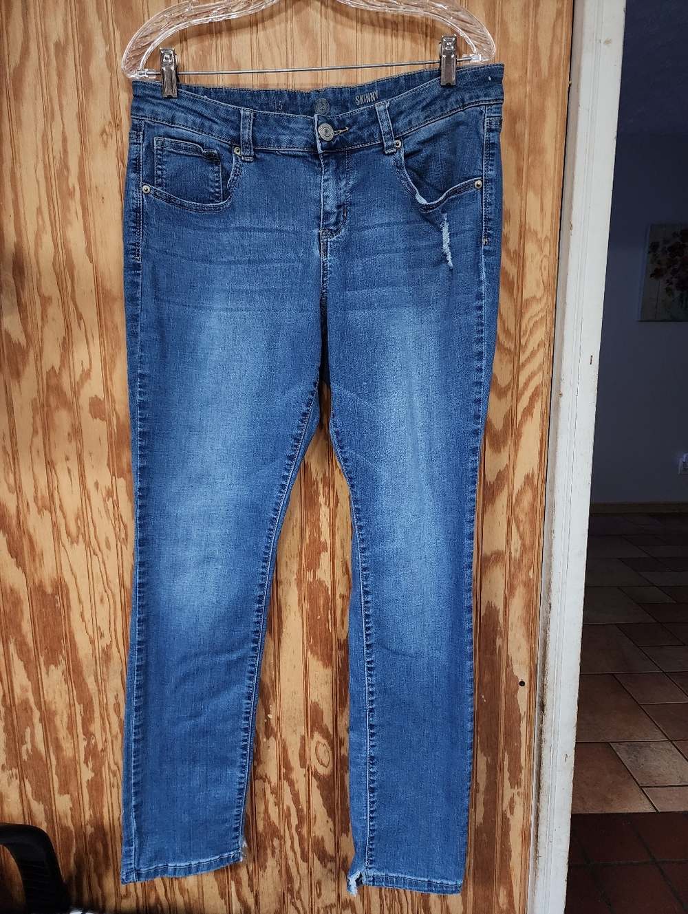 SO Blue Women's Skinny Jeans - Classic Stretch Denim
